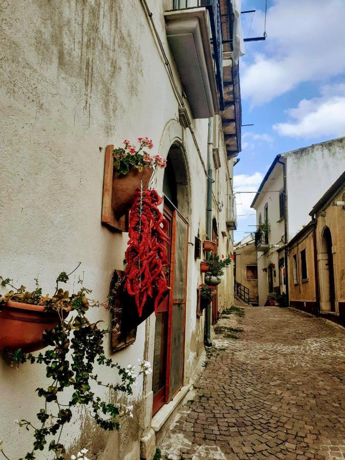 Le Origini Casa In Borgo Tipico Lucano Trivigno Eksteriør bilde